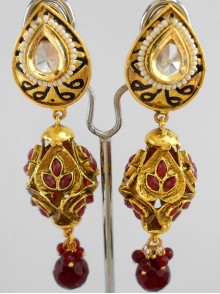 Polki Earrings